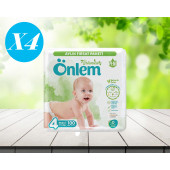 Önlem Botanica Bebek Bezi 4 Numara 100 lü 4 adet - 1