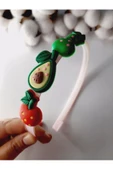 Figürlü Kemik Taç Pembe - 2