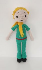 Küçük Prens Amigurumi Organik Oyuncak - 1