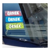 31  HATAY Yazılı Sarı Dekor Plaka Sök Tak Pratik yeni nesil thumbnail 2