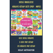 İngilizce Hikaye Sesli Kitap Seti PDF MP3 Audio - 2