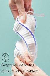 Kustar 3D Sihirli Ultra Soft Yumuşak Banyo Duş Süngeri Cild Temizleyici Vucüt Kesesi Yoğun Köpük Süngeri - 3