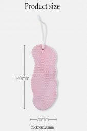 Kustar 3D Sihirli Ultra Soft Yumuşak Banyo Duş Süngeri Cild Temizleyici Vucüt Kesesi Yoğun Köpük Süngeri - 4