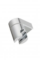 Kustar Krom L Mafsal Tutma Aparatı Paslanmaz 180 Derece Döner Duş Başlığı - 2