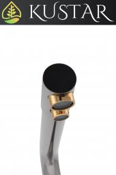 Kustar 3 Yollu Mutfak Eviye Bataryası Füme Gold Arıtma Çıkışlı Batarya - 4