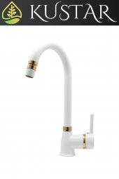 Kustar Varna Gold Beyaz Delta Mutfak Evye Bataryası - 1