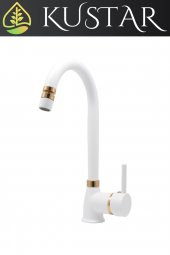 Kustar Varna Gold Beyaz Delta Mutfak Evye Bataryası - 2