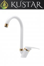 Kustar Cambridge Gold Beyaz Mutfak Evye Bataryası - 1
