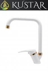 Kustar Oviedo Gold Beyaz Mutfak Evye Bataryası - 3