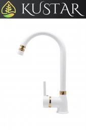 Kustar Varna Gold Beyaz Delta Mutfak Evye Bataryası - 3