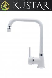 Kustar Varna Beyaz Kare Mutfak Evye Bataryası - 3