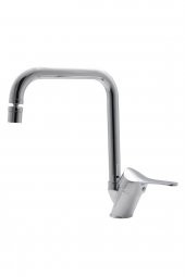 Kustar Eyse Kare Aç Kapa Mutfak Eviye Bataryası Krom - 1