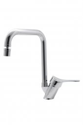 Kustar Eyse Kare Aç Kapa Mutfak Eviye Bataryası Krom - 3