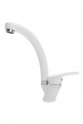 Kustar Mix Kuğu Beyaz Mutfak Evye Bataryası - 1