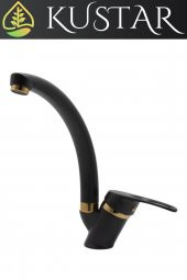 Kustar Sema Gold Siyah Mutfak Evye Bataryası - 1