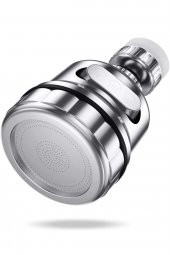 Kustar Tasarruflu Oynar Başlık Krom 3 Fonksiyonlu Musluk Başlığı - 1