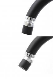 Kustar Olinda Siyah Mutfak Evye Bataryası 360 Oynar Perlatörlü - 2