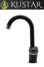 Kustar Cambridge Mix Aç Kapa Kısa Banyo Lavabo Bataryası - 2