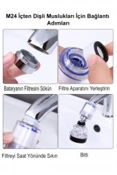 Kustar Musluk Başlığı Filtresi 2 Adet - 3