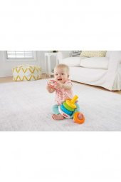 Fisher-Price Renkli Halkalar Üst Üste Dizilebilir 5 Adet Gjy49, Bebekler İçin Eğitici Halka Oyuncaklar - 3