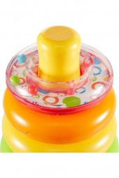 Fisher-Price Renkli Halkalar Üst Üste Dizilebilir 5 Adet Gjy49, Bebekler İçin Eğitici Halka Oyuncaklar - 8