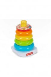 Fisher-Price Renkli Halkalar Üst Üste Dizilebilir 5 Adet Gjy49, Bebekler İçin Eğitici Halka Oyuncaklar - 9