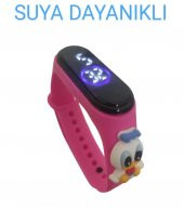 DZC KUZENLER AVM DİJİTAL DOKUNMATİK LED EKRAN SU GEÇİRMEZ FİGÜRLÜ ÇOCUK KOL SAAT SLİKON (AKILLI DEĞİLLER) - 1