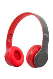 Hy-xbk70 Kırmızısiyah Bluetooth Kulaklık - 1