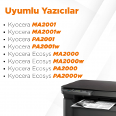 Kyocera MA2001W Muadil Toner / Kyocera TK-1240 Muadil Toner - 4