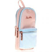 Kaukko Mazing Simli Somon Kız Çocuk Kalem Çantası - Çanta Şekilli - 1