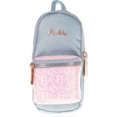 Kaukko Mazing Simli Gri Kız Çocuk Kalem Çantası - Çanta Şekilli - 2