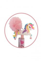 Unicorn Ponponlu Versatil Kalem Pembe 1 Adet Tek Boynuzlu Pompom 0,7 Uçlu Kalem Hediye Kalem Figürlü Sevimli Kalem - 3