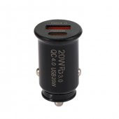 Zhltools 20W Usb ve 20W Type-C Çıkışlı Araç İçi Çakmaklık Hızlı Şarj Başlığı Total 40W - 2