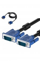 SpeedUF 1.5 Metre Vga Kablosu Ekran Lcd Led Monitör Bağlantı 15 Pin  Pc Laptop Görüntü Kablosu 1.5 m - 1