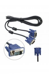 SpeedUF 1.5 Metre Vga Kablosu Ekran Lcd Led Monitör Bağlantı 15 Pin  Pc Laptop Görüntü Kablosu 1.5 m - 5