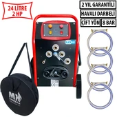 Havalı Darbeli 2HP 24LT Kompresörlü Petek Temizleme Makinası Black-Air thumbnail 1