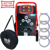 Havalı Darbeli 2HP 24LT Kompresörlü Petek Temizleme Makinası Black-Air - 1