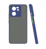 Xiaomi Mi 13T Pro Kılıf Hux Düğme ve Kapak Zıt Renk Kılıf thumbnail 3