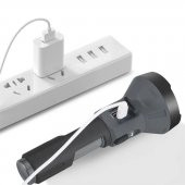 Swat Usb Şarjlı Projektör El Feneri Işıldak - 6
