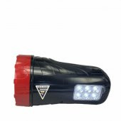 Power 21 Led 3W Kamp Avcı Balıkçı Şarjlı El Feneri Işıldak - 4