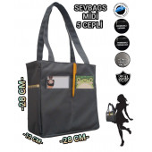 SEVBAGS KADIN GÜNLÜK ASKILI OMUZ KOL VE EL ÇANTASI MİDİ - 1