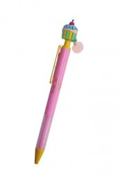 Cupcake Versatil Kalem Açık Pembe 1 Adet Pasta Kapkek Figürlü 0,7 Uçlu Kalem Hediye Kalem Sevimli Kalem thumbnail 2