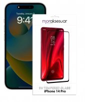Apple iPhone 14 Pro 5D Ekran Koruyucu Cam Tam Kaplayan - 1