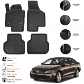 Vw Jetta 2011 Sonrası 3D Havuzlu Paspas OTL - 1