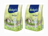 Biokats Eco Light Pelet Kedi Kumu 2X5 Lt - 1