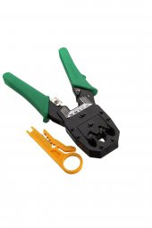 Network Pensesi RJ45 Cat6  RJ11 Kablo Jak Sıkma Pensesi Kaliteli - 1