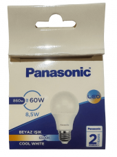 Panasonic 8.5W (60W) 6500K (Beyaz Işık) E27 Duylu Led Ampul (2 Adet) - 4