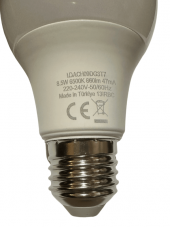 Panasonic 8.5W (60W) 6500K (Beyaz Işık) E27 Duylu Led Ampul (2 Adet) - 5