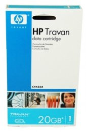 HP C4435A Travan TR5 NS20 10Gb/20Gb 228m, 8mm Data Kartuş - 1