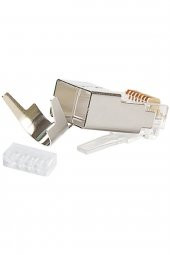 4229 Cat7 Rj45 Jack Internet Patch Kablo Ucu Konnektör Jak (10 Adet) - 4